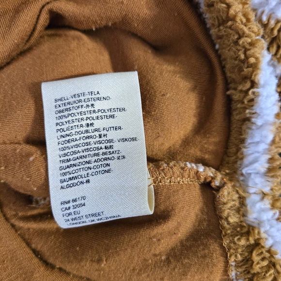 Free People Womwns Sz MED Breton Striped Pullover Sweater Cozy Sodr Orange - Picture 9 of 9